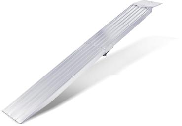 Auffahrrampe 250x2500mm klappbar (Set á 2 Stk.)  Auffahrrampe klappbar ideal zum Verladen von Geräten wie Strippermaschinen oder Bodenschleifmaschinen in Fahrzeugen.